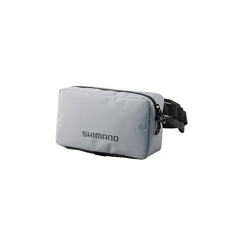 Shimano BW-013U Drain Hip Bag, Cool Gray