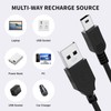 Mini USB Charger Charging Cable Compatible with Texas Instruments Calculators