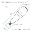 [trystrams] トライストラムス IDカードホルダー SMOOTH ストラップ横 THF-MG01G カーキ