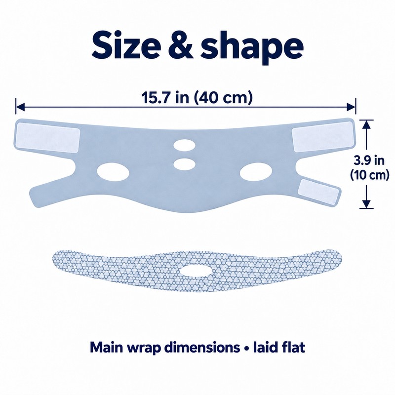 Face-Lift With Sleep Face V Shaper Facial Slimming Bandage Relaxation