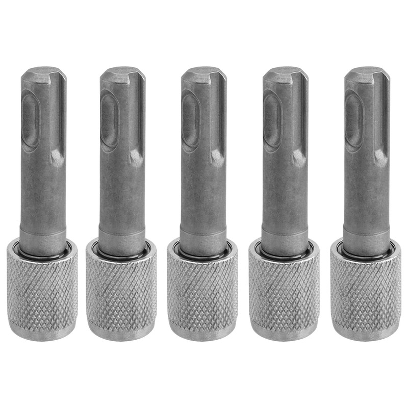 Yakamoz SDS Plus to 1/4" Hex Drill Chuck Adapter, 5