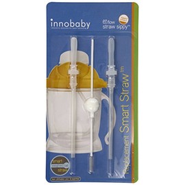 Innobaby Sippin Smart EZ Flow Replacement Straws, 2 Count