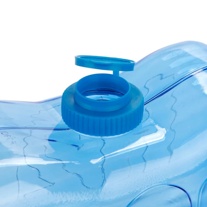 balvi - H2O Wasserflasche aus PET-Kunststoff, mit einem Fassungsvermögen von 5,5 l.
