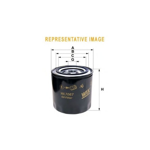 Wix Filter WL7145 Oil Filter