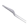 1 Piece Silver Professional Spiral Design Stainless Steel Ear Tweezers