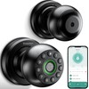 Evanshow Fingerprint Door Lock with Electronic Touchscreen Keypad | Biometric