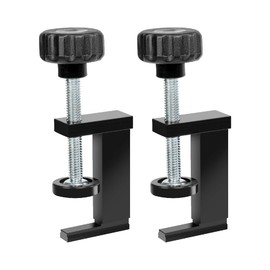 POWERTEC 71438 T-Track Clamp Vice | Hold Down Clamps for T-Tracks Accepting 1/4 Inch hex Head Bolts – 2 Pack