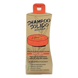 Shampoo Orgánico Sólido Anticaída Árbol Verde Con Romero Y Sábila