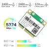 MPE-AXE3000H WiFi 6E Mini Tarjeta PCIe - Adaptador de triple