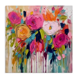 Stupell Industries Urban Paint Bouquet Canvas Wall Art Design by Irena Orlov