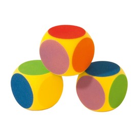 Volley 160 x 160 x 160 mm Foam Dice (Mehrfarbig)