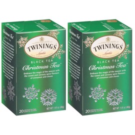 Twinings Christmas Tea - 20 count (2 PK) packaging may vary
