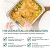 FUNSTITUTION Aluminum Foil Pans 9x13 (30 Pack) - Disposable Aluminum