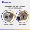 Cosmostar Stainless Steel Oil Pressure Sensor Adapter – M16-1.5 Male