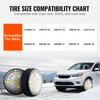 Happybuy Thickened Snow Tire Socks, Full Coverage Traction Covers for