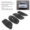 Car Door Armrest Cover Microfiber Leather Trim Sticker Fit for