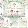 Juweked First Communion Backdrop Boy Mi Primera Comunion Backdrop Baptism