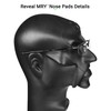 Mryok Replacement Nosepieces Nosepads for Oakley Wiretap OO4071 Sunglass -