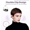 Hmusic A24 TWS AI ENC Clip-on Earbuds, Open Ear Bluetooth