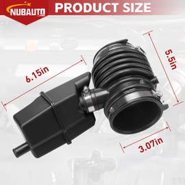 Manguera de admisión de aire del motor 16576-3JA0A, bota de medidor de masa de aire compatible con Nissan Murano 2015-2023 Pathfinder 2013-2016 JX35 2013, número de pieza de repuesto 165763JA0A