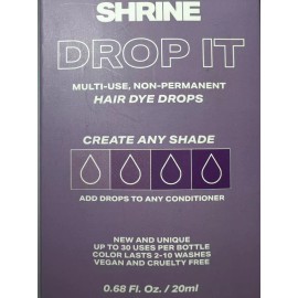 Shrine Tinte Shrine Drope It Purple Set Semi Permanente Vegano