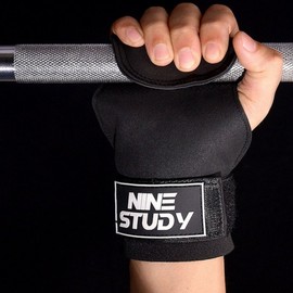 Sports Lifting Wrist Straps for Pull-up Bars Black