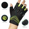 Rechargeable 4 LED Flashlight Cycling Gloves Hands Free Led Flashlight