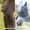 Gallopoff Fly Mask Horse, Horse Mask with Ears Protector Protection,