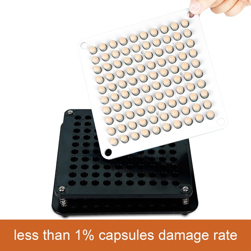 WANANFU Separated Empty Capsules Size 1 Vegetarian (200 Count), Compatible