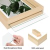 Egofine 11x14 Floating Frames Set of 2, Double Plexiglass Picture