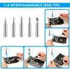 Soldering Iron Kit, 60W Upgraded Soldering Kits Adjustable Temperature Welding