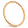 2PIECES Brand sr0152 Stainless Steel Accessory Ring, Unisex, Simple, Hypoallergenic,