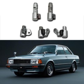 5PCS U340E CTV Transmission Solenoid Kit Replacement for U340E U341E U341F Fit for Toyota Corolla 2009-2015 for Echo Celica Scion Yaris xB 1.5L 1.8L 2000-2015