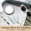 TsMADDTs 20X Magnifying Mirror with Suction Cups, Small Magnify Mirror,