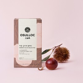 O'sulloc [오설록]마롱 글라세 블랙티 20입 (원산지:상세설명참조) [O'sulloc] Marron Glacé Black Tea 20 Bags (Origin: Refer to Detailed Description)
