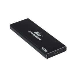 Kingwin KM-U3NGFF-NVE SuperSpeed USB 3.1 to NGFF M.2 NVMe SSD Enclosure