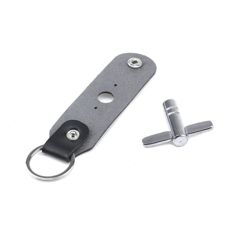 Dnyta 2 Pack T-Shaped Drum Tuning Key with Leather Key
