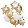 Ginger Ray Mix It Up Gold Metallic Balloons - Pack