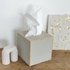 Creative Deco Square Cosmetic Tissue Box Wooden Tissue Box |