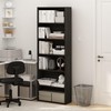 Furinno Jaya Simply Home Free Standing 6-Tier Open Storage Bookcase,
