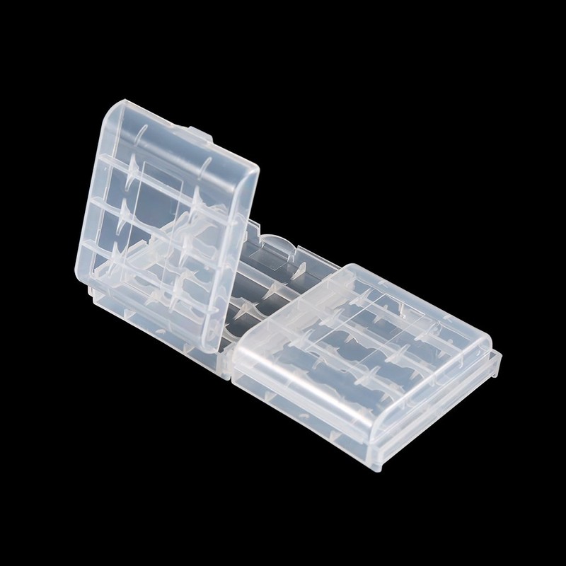 Tosuny 10Pzs Cajas de Almacenamiento de Batería, Caja de Plástico