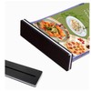 Acrylic Sign Holder,Table Card Multi-Page Flip Display 6 Pages-12 Sides,T
