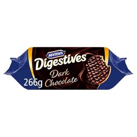 McVities Dark Chocolate Digestive 266G (Pack of 6)