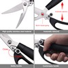 ATB Kitchen Scissor Heavy Duty Kitchen Shears with Protective Sheath