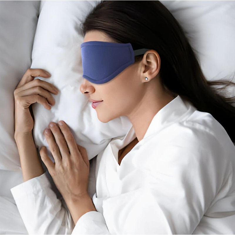 Pack 2 Antifaces Magnéticos para dormir con 8 imanes de