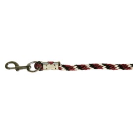 Kerbl Mustang Carabine Lead Rope - Red/Black/White