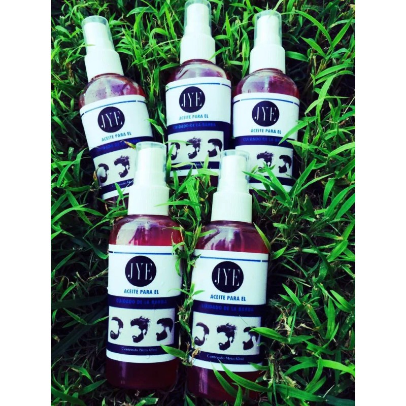 2 Frascos Mas Barba 1 Cuidado Formula Mejorada Jye