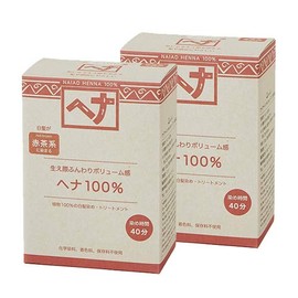 Naiad 100% Henna, 3.5 oz (100 g) x 2 Pieces