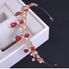 YOVEKAT Rhinestone Princess Tiara Headband Bridal Wedding Party Crown Headband