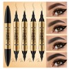 4 Eyebrow Pencils in Micro Blade Eyebrow Pencil Liquid Eyebrow Pencil Micro 4 Spot Eyebrow Pencil Long-lasting, waterproof, smudge-proof Eyebrow Pencil New for 2024North America